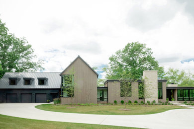 Example of a trendy exterior home design in Grand Rapids