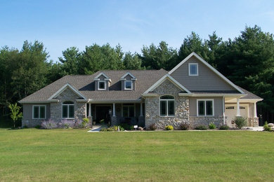 Arts and crafts exterior home photo in Chicago