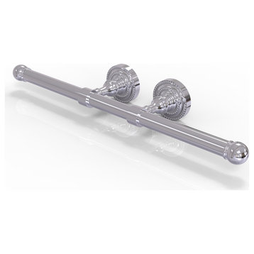 Dottingham Double Roll Toilet Tissue Holder, Polished Chrome