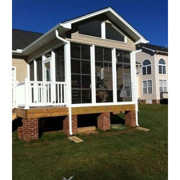 Eze Breeze Porch on deck by ezebreezewindows.com Customer