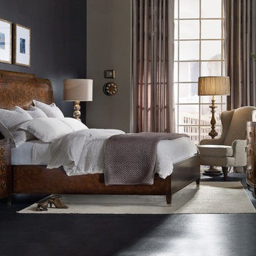Skyline Platform Sleigh Bedroom