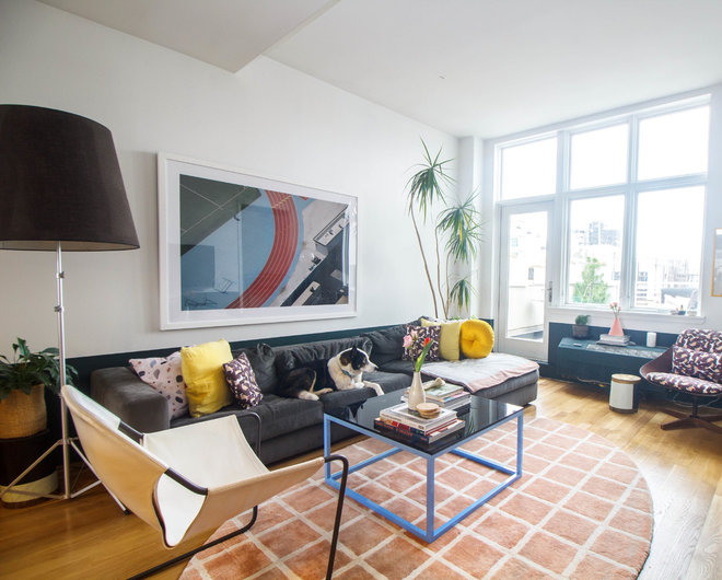 Eclectic Living Room by Sarah Seung-McFarland