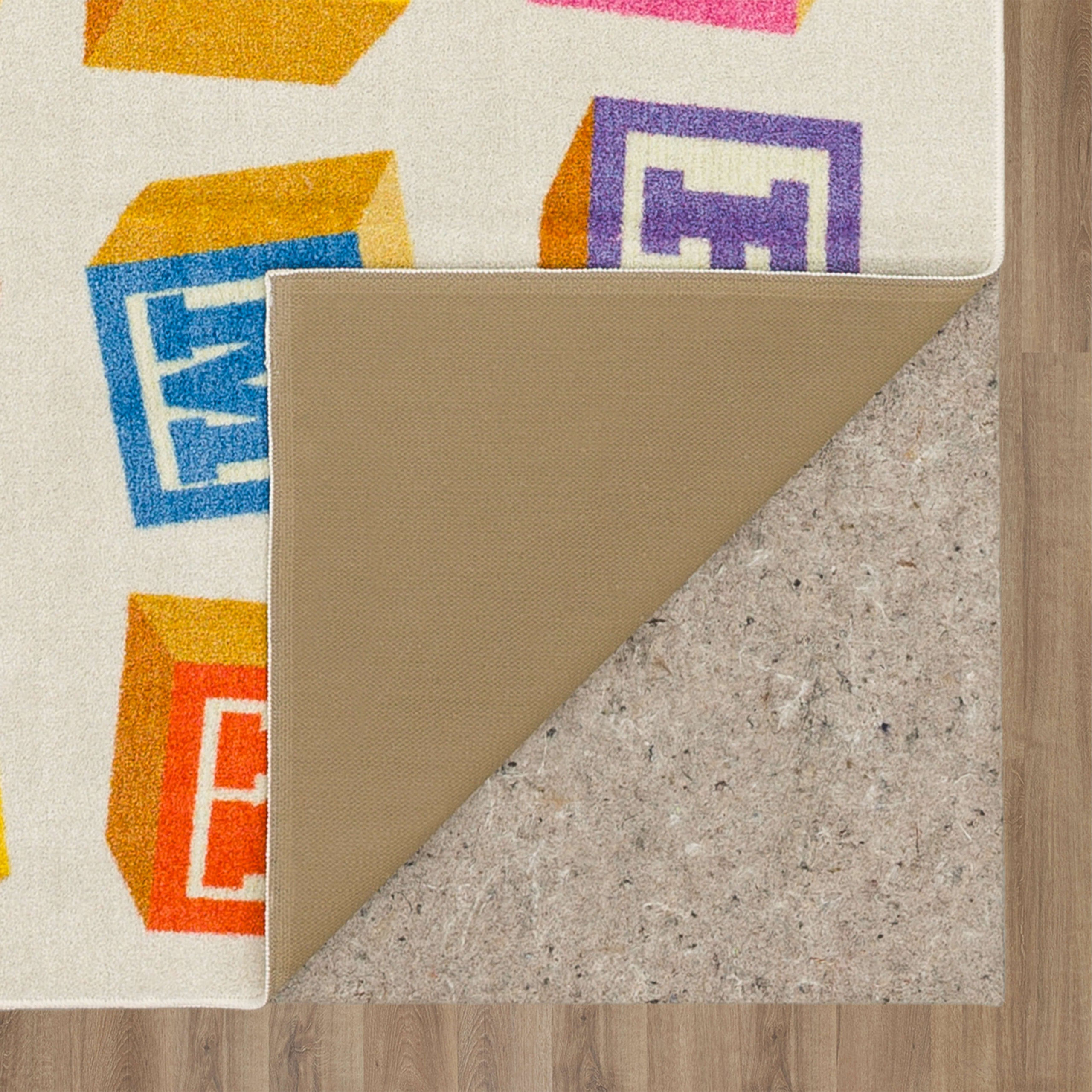 Alphabet Blocks Area Rug, 8' x 10' - Contemporary - Kids Rugs - by ...
