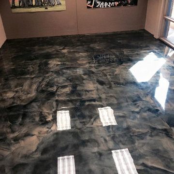 3D Metallic Floor