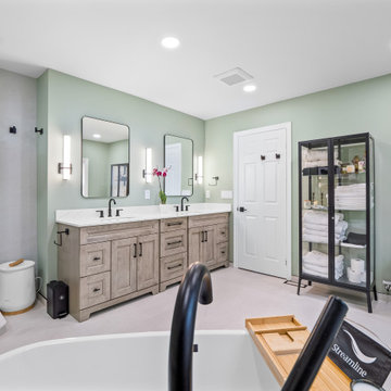 Primary Ensuite Renovation in Richmond Hill