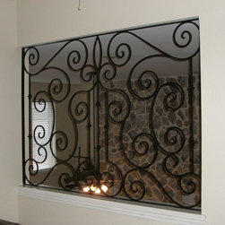 Wrought Iron Window Inserts - Products