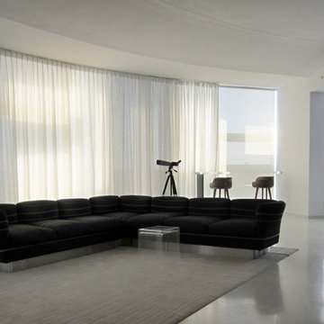 Electronic sheer curtains