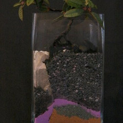Rhamnus (CA Coffeeberry) - Mixed Media Art