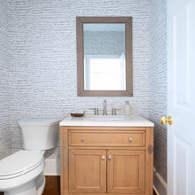 downstairs powder room
