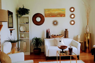 Inspiration for a mid-sized contemporary home design remodel in DC Metro