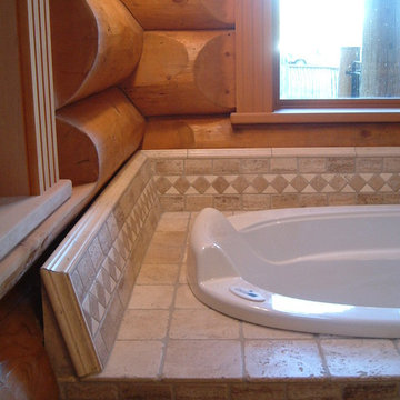Saltspring Island Full Scribe Log Home