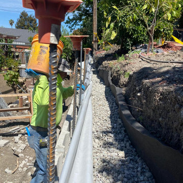 Retaining Wall Construction