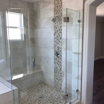 Glass & Tile Shower