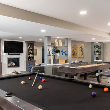 Modern Lower Level in Creve Coeur