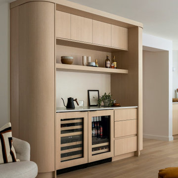 Custom Bar & Millwork Feature | Canopy Residence | Whole Home Renovation in Unio
