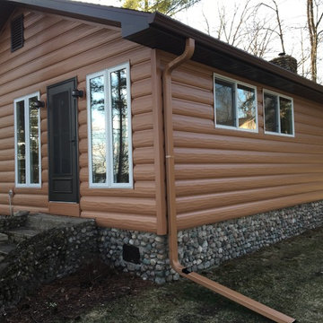 Custom Log Cabin in Northern Minnesota