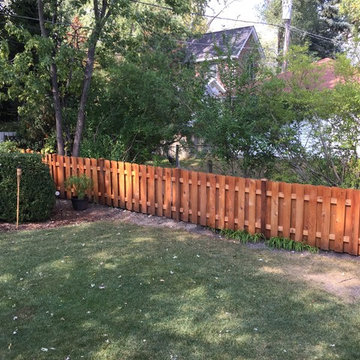 New Cedar Fence Stain
