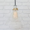 The Watts Lamp, Cord: Green Twisted, Pendant, With Plug