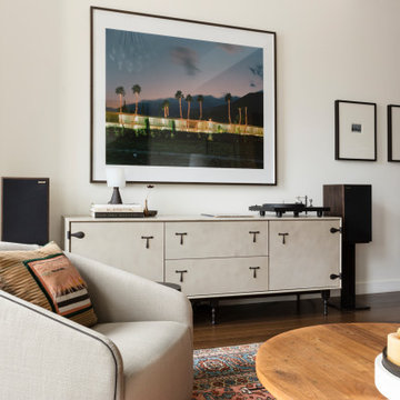 Stella NYC Living with BDDW Console and Harbeth Speakers
