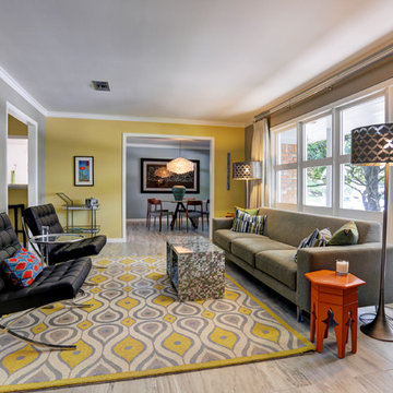 Braes Heights Renovation of mid-60's home