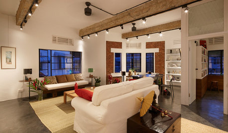 Houzz Tour: Heritage is Artfully Celebrated in a Pre-War Art Deco Flat