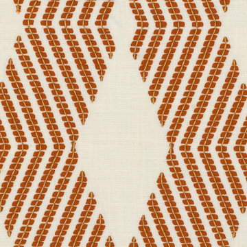Roman Shades and fabric swatches
