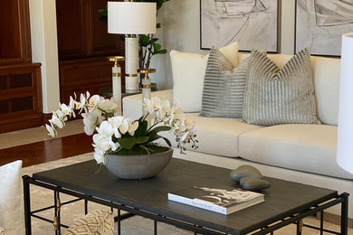 Trendy family room photo in Other