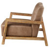 INK+IVY Accent Chair Mid-Century Modern Easton Low Profile Lounge Chair, Taupe