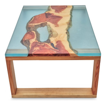 Live Edge Cedar Coffee Table