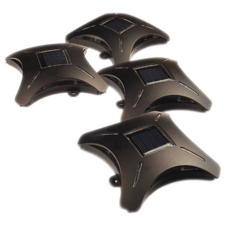 Ninja Star? Solar Deck Light - 4-pack
