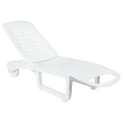 Contemporary Outdoor Chaise Lounges by Compamia