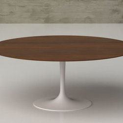 SA69/8 PEDESTAL Table 78"x48" Rosewood - Dining Tables