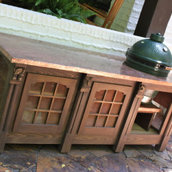 Outdoor Cypress Cook Table - Products