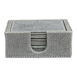 Lambeth Coaster Set - Chambray - Coasters