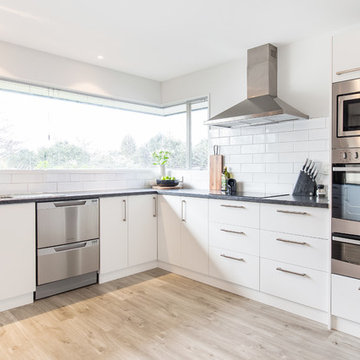 Durostyle and Touchtex White Kitchen