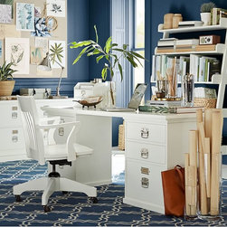 SCROLL TILE RUG - INDIGO BLUE - Products