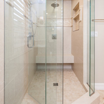 Master Bath: La Jolla Traditional Home Full Design and Renovation