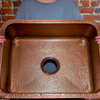 Orwell Copper 23" Single Bowl Undermount Kitchen Sink