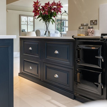 Luxury Blue Kitchen in Ongar