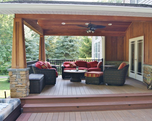 Craftsman Deck Design Ideas, Remodels & Photos