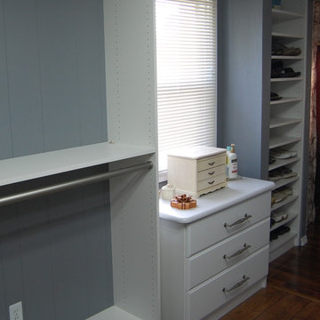 White All In One Closet
