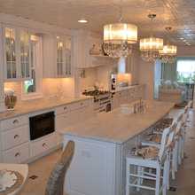 raised cabinets