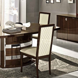 Roma Dining Chair in Walnut - Dining Chairs