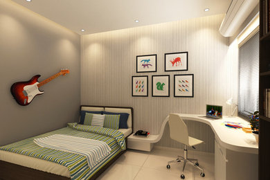 Aparna Dinak| Residential 3 BHK Flat | ASK Design and Build