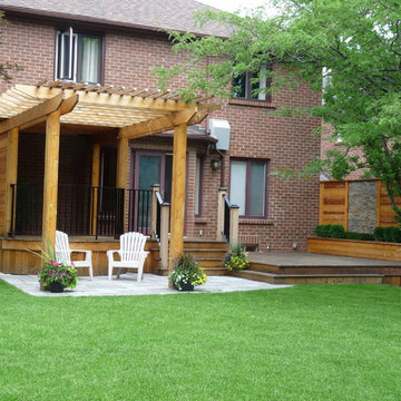 Backyard Deck Reno