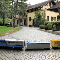 Driveway Train Pavers - Bricks And Masonry