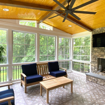 Bright and Airy Three-Season Room