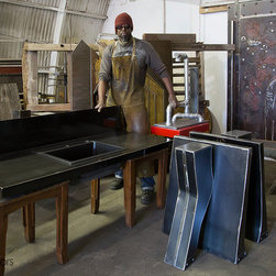Installed Steel Barn Doors - Products