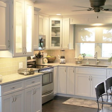 Kewanee, IL-Transitional Family Farmhouse Kitchen Remodel