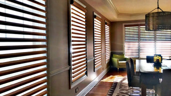 Elmhurst Dining Room with Pirouettes by Hunter Douglas